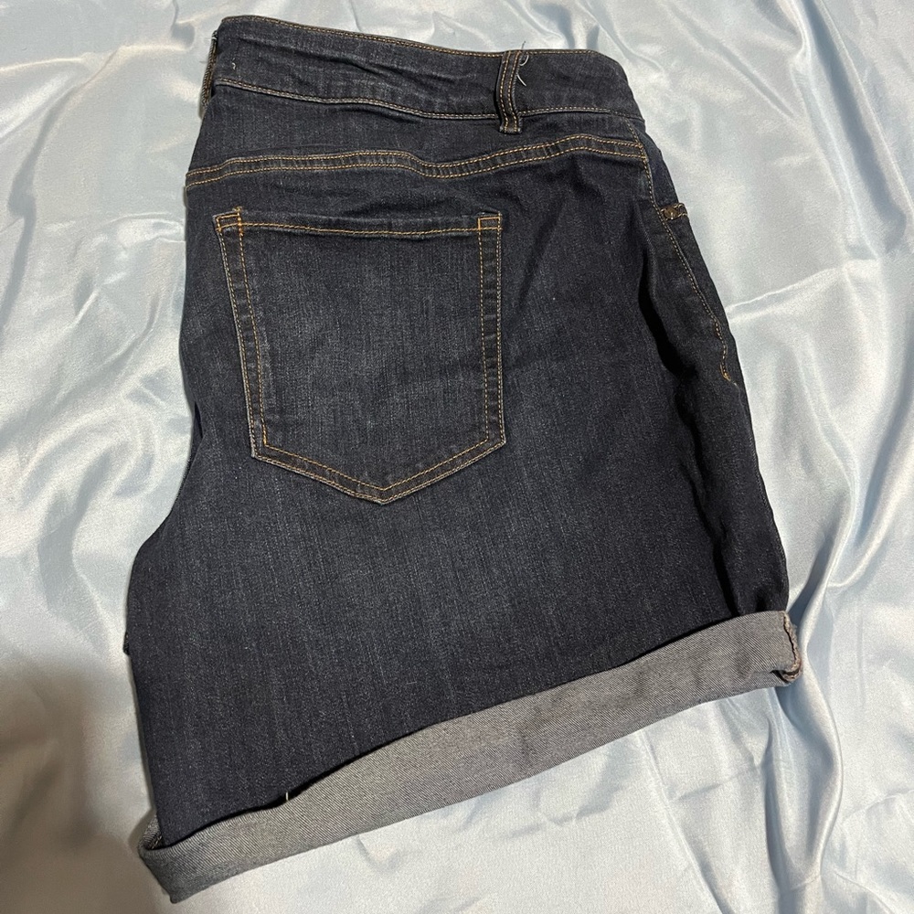 Lane Bryant denim shorts